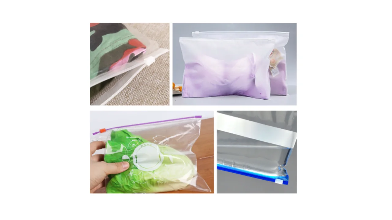 Zipper pouches ? food, cosmetics and stationery pouches