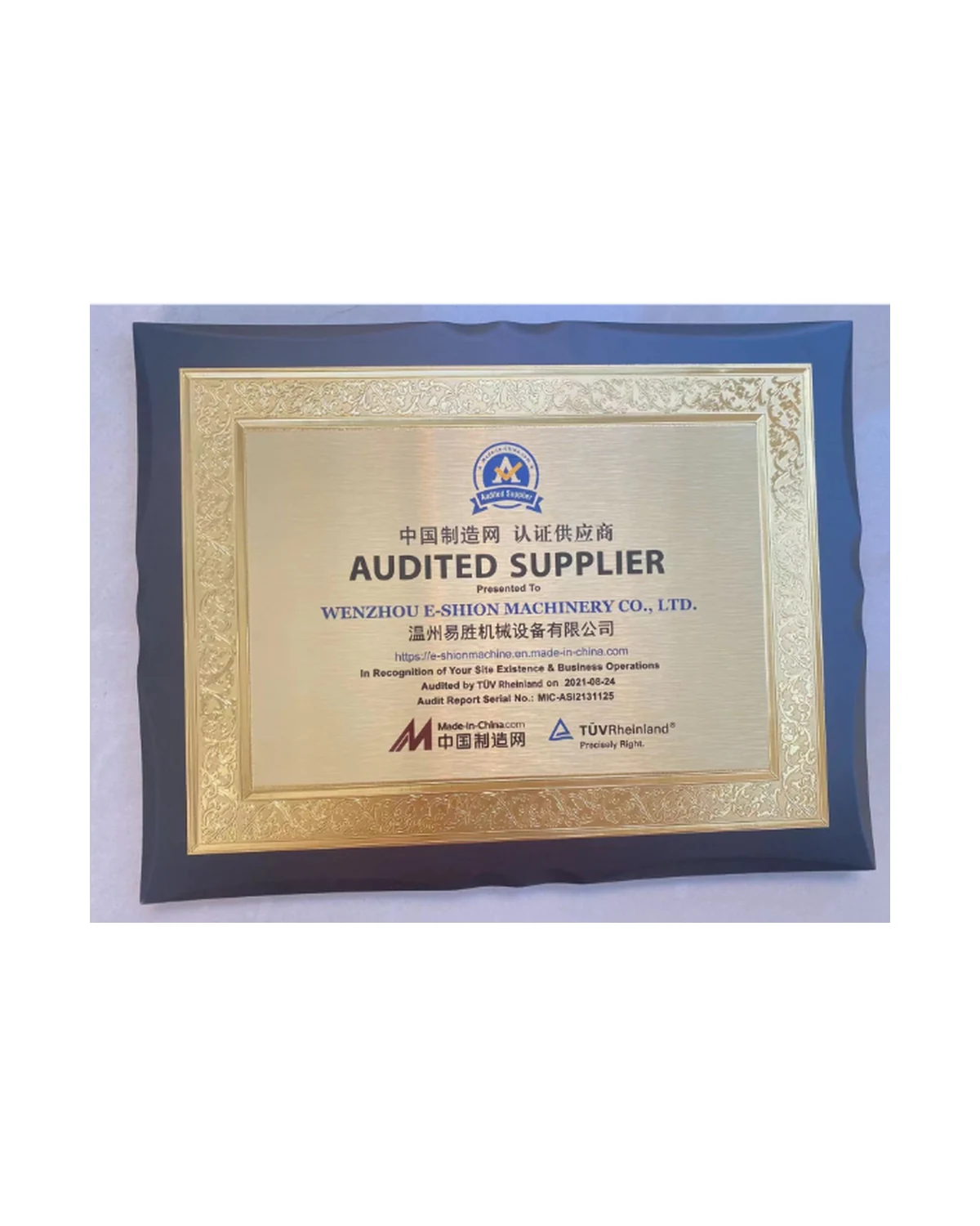 Made-in-China Audited Supplier