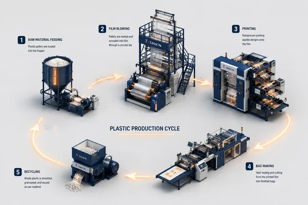 E-SHION production line overview