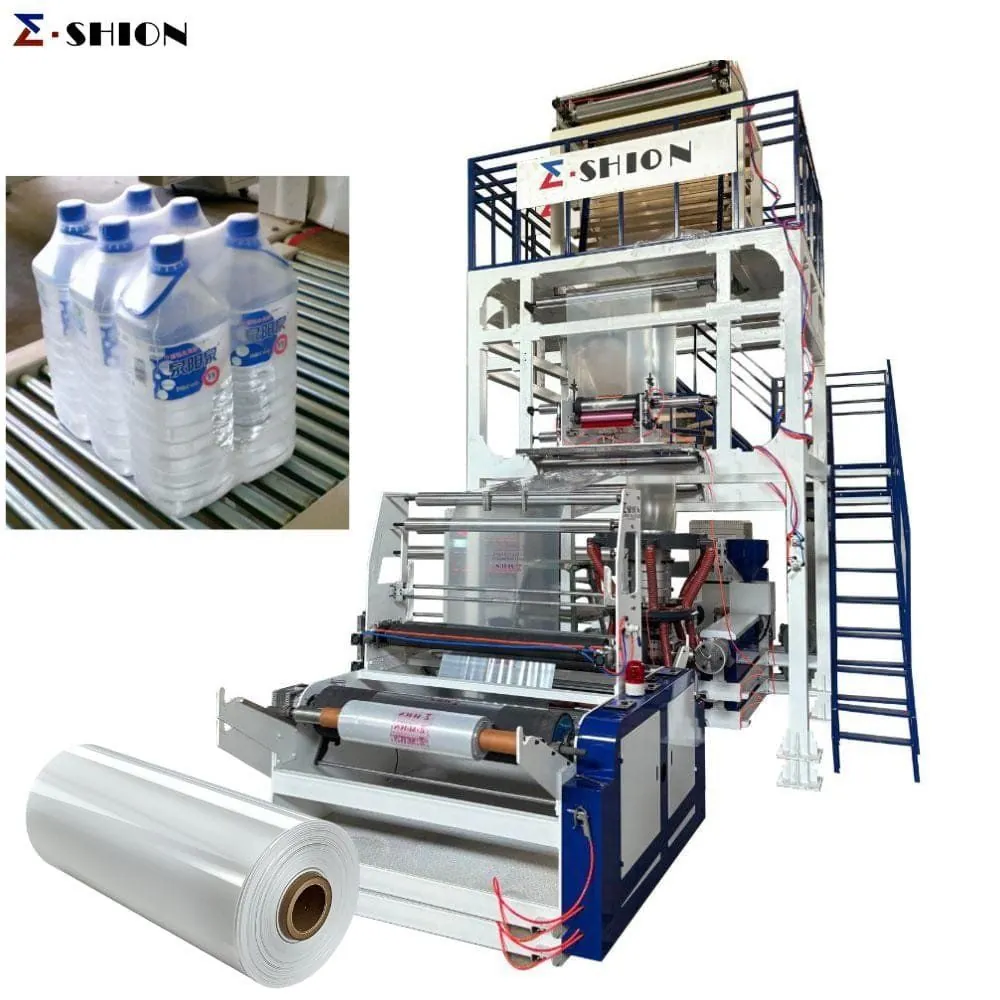 ABA Film Blowing Machine in Action