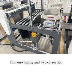 Foto 4 de 9 — Máquina de Fabricação de Sacos com Selagem Estrela e Sacos Planos ES-L-500X2