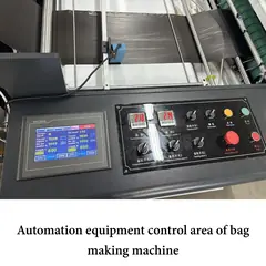 Foto 5 de 9 — Máquina de Fabricação de Sacos com Selagem Estrela e Sacos Planos ES-L-500X2