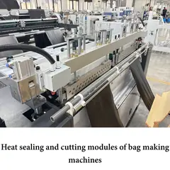 Foto 6 de 9 — Máquina de Fabricação de Sacos com Selagem Estrela e Sacos Planos ES-L-500X2