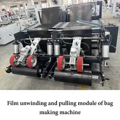 Foto 8 de 9 — Máquina de Fabricação de Sacos com Selagem Estrela e Sacos Planos ES-L-500X2