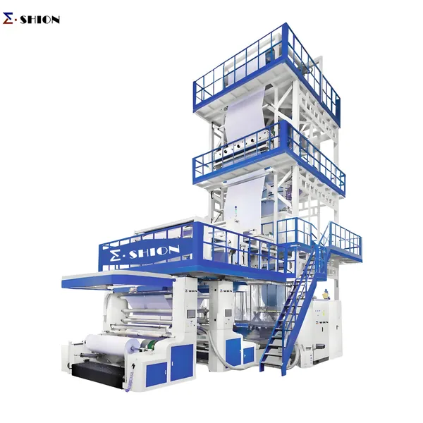Three-layer IBC blown film line | E-SHION Machinery