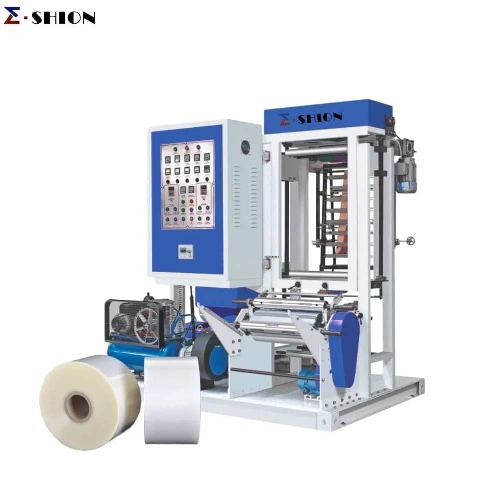 Mini Film Blowing Machine in Action