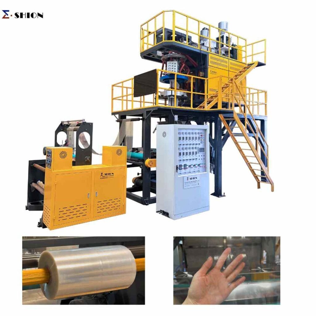 Pp Film Blowing Machine